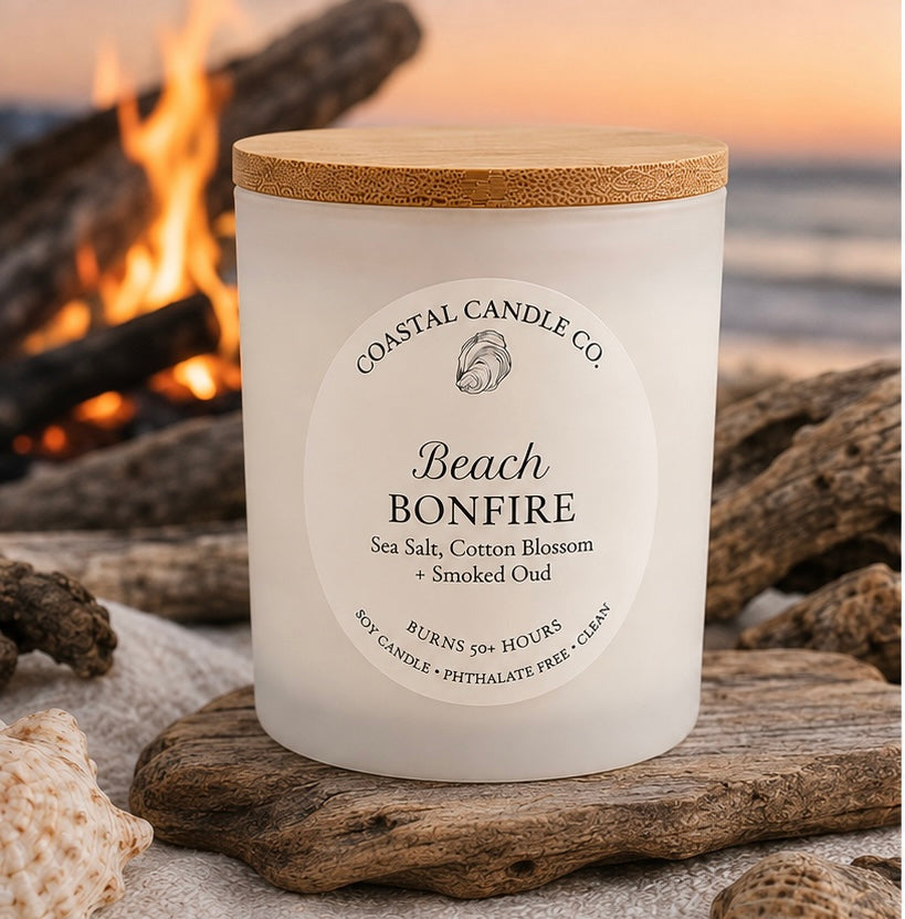 Beach Bonfire Soy Candle