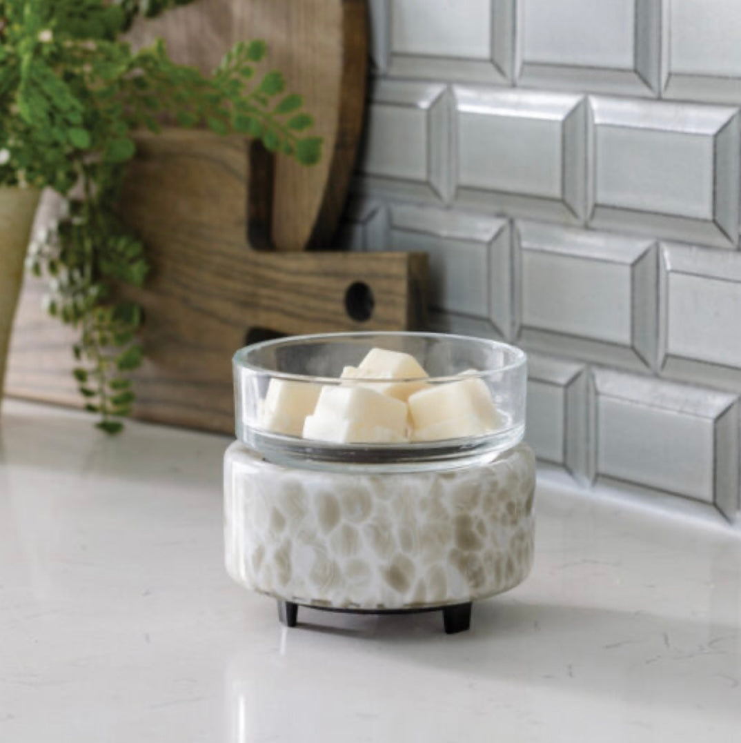 Swirl Glass Classic 2-in-1 Warmer