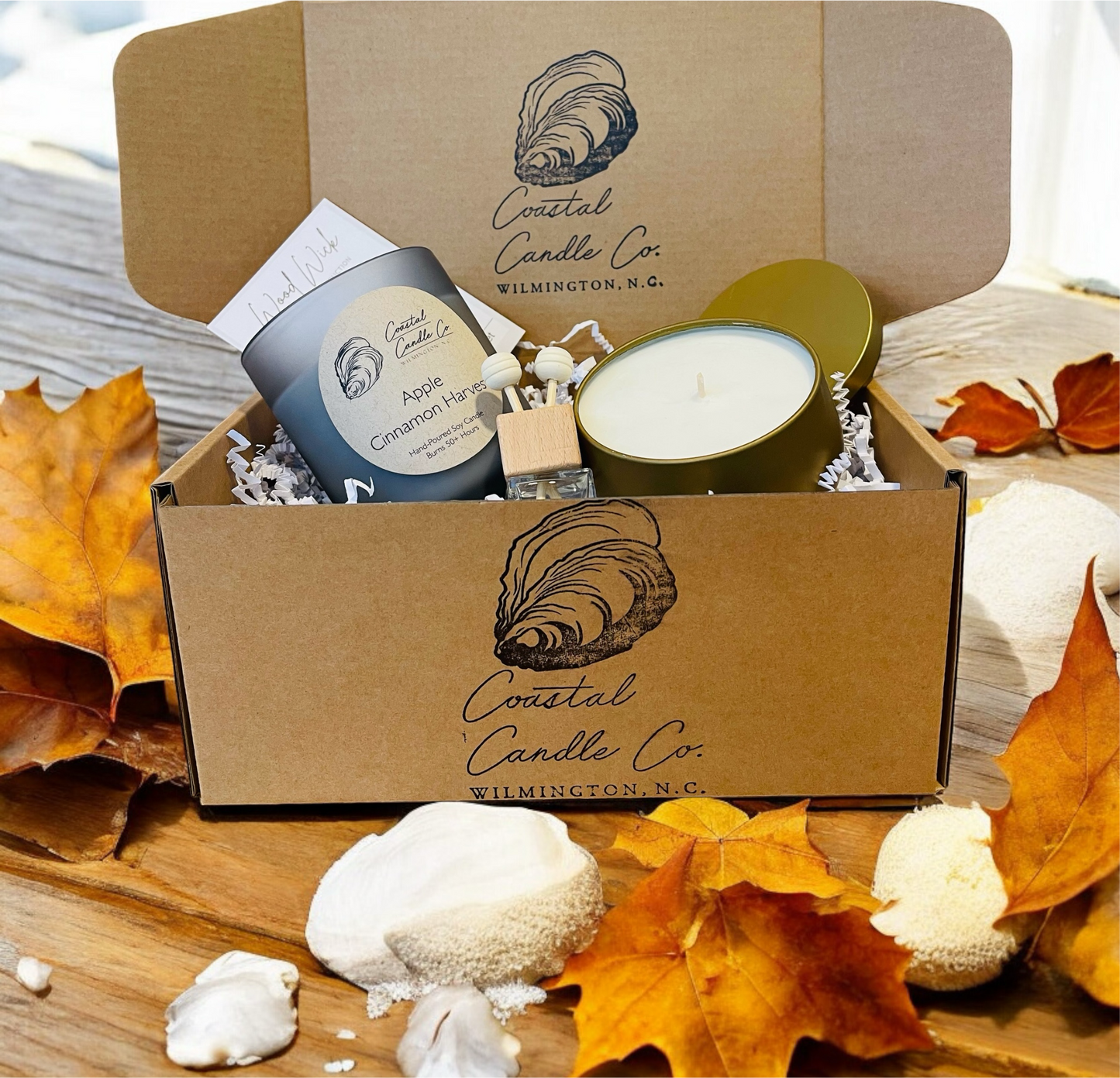 Autumn Candle Box Gift