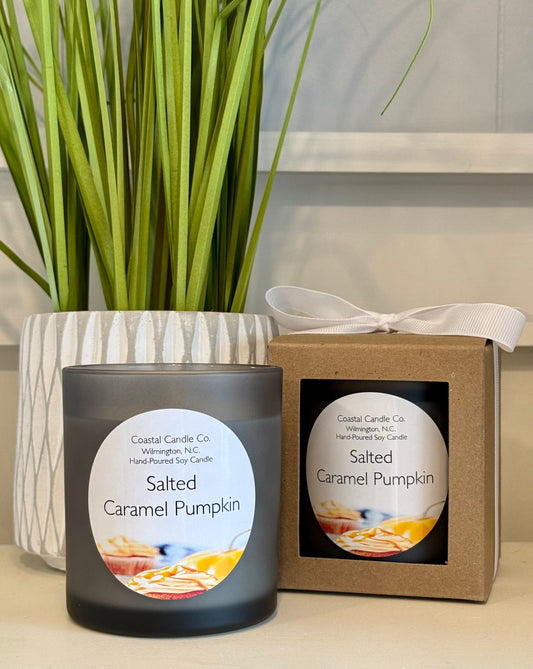 Salted Caramel Pumpkin Soy Candle