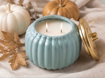 Autumn Collection Pumpkin Jar Soy Candle