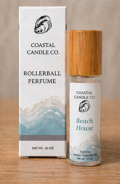 “Beach House” Bergamot Peony + Mint Perfume