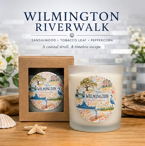 Wilmington Riverwalk Soy Candle – 9 oz