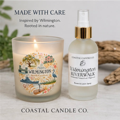 Wilmington Riverwalk Linen + Room Spray