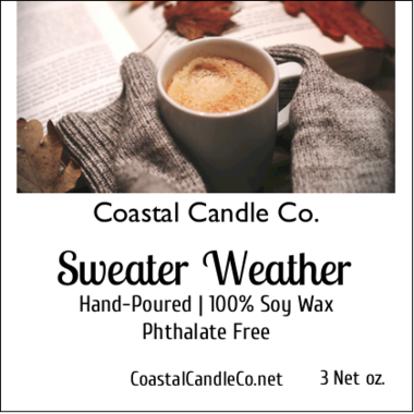Sweater Weather- Soy Wax Melt / Tart