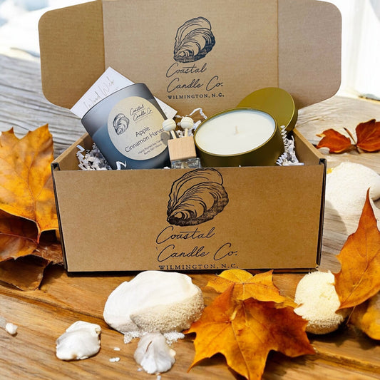 Autumn Candle Box Gift