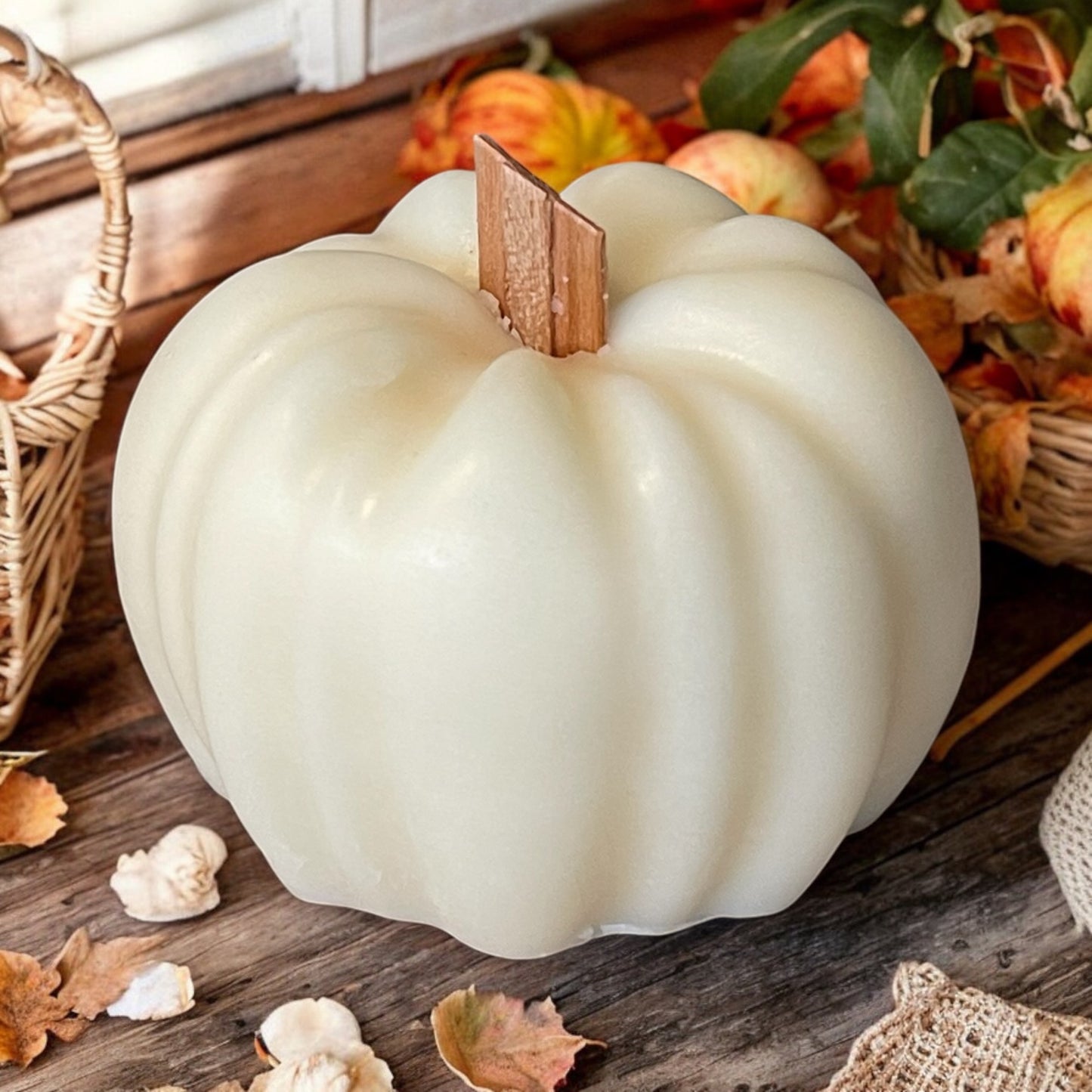 Autumn Toasted Pumpkin Spice Decorative Candle