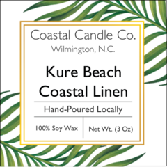 Kure Beach Coastal Linen- Soy Wax Melt / Tart