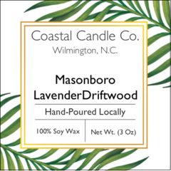 Masonboro Lavender Driftwood- Soy Wax Melt / Tart
