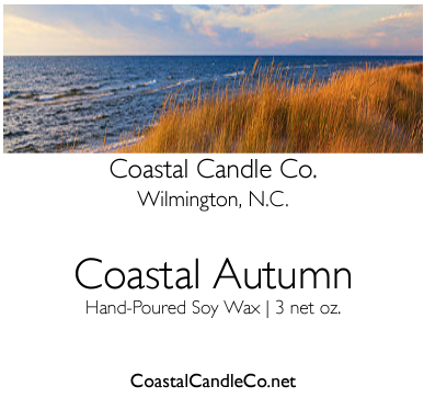 Coastal Autumn- Soy Wax Melt / Tart