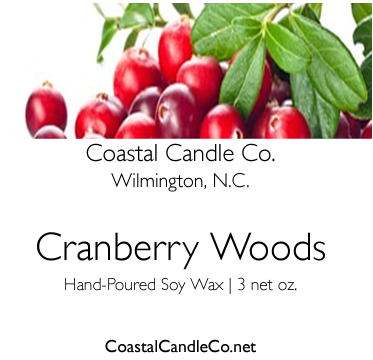 Cranberry Woods- Soy Wax Melt / Tart